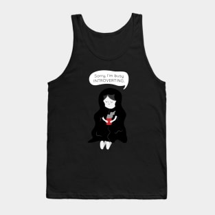 Busy Introverting Tank Top